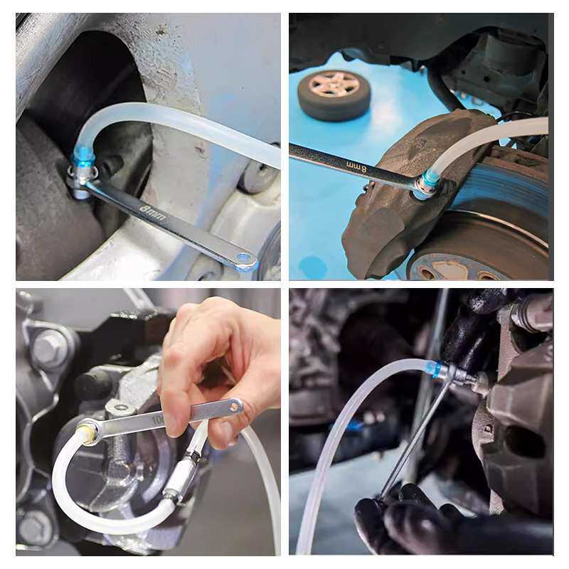 全车系刹车分泵螺丝放油套筒扳手制动系统排气扳手离合器手动工具