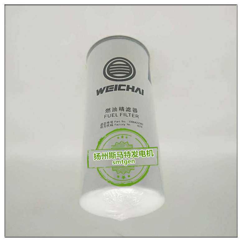 潍柴发电机组维修三滤油水分离器博杜安柴油滤芯机油滤芯空气滤滤