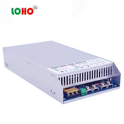 宽压带PFC大功率直流48V2000W24V36V60V72V110V150V2000W开关电源