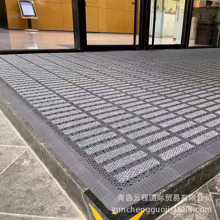 酒店室外门口进门防滑地垫户外防水防晒地毯商铺门外台阶斜坡脚垫