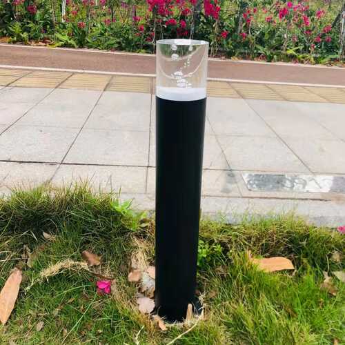 现货led户外草坪庭院灯7W亚克力圆柱形气泡景观草地灯源头厂家