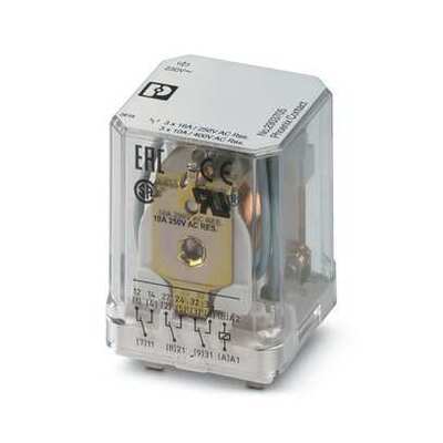 菲尼克斯单个继电器 - REL-PR3- 24DC/3X1 - 2903706原装
