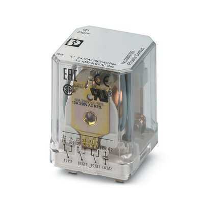 菲尼克斯单个继电器 - REL-PR3- 24DC/3X1 - 2903706原装