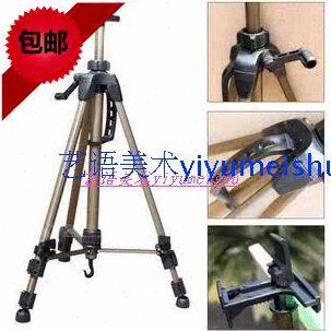 水平仪大手摇铝合金包邮画架手摇 香槟色带画架广告展示架 三角架