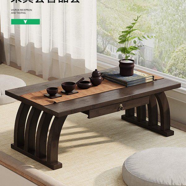 中式飘窗小茶几榻榻米茶桌茶台家用矮桌坐地桌窗台阳台楠竹小桌子,住宅家具,茶几,淘宝优惠券,粉丝福利购,淘宝优惠卷