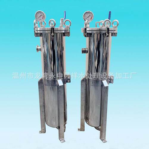 厂家直供平盖吊环不锈钢2号袋式过滤器胶水溶剂过滤器液体过滤器