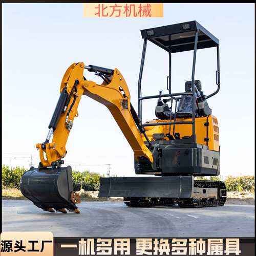 出口欧洲北方22型履带式挖掘机 农用刨坑开荒改造施工小型挖掘机