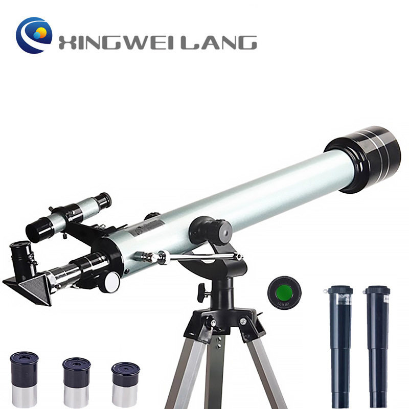 大口径高倍天文望远镜观星观月