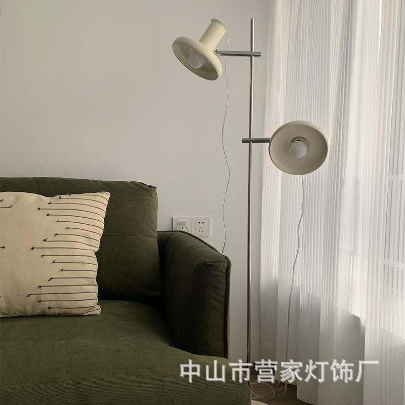 豪斯台灯钢琴旁样板间客厅沙发阅读卧室床头落地灯复古风落地灯图片