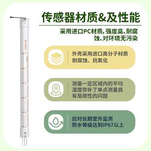 智慧农业大棚土壤墒情监测仪多元素土壤墒情检测设备多参数监测站