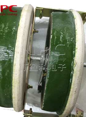 1000W双联瓷盘电阻BC1-2-500W20RJ大功率可调滑动圆盘绕线变阻器