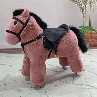 法式网红新款儿童可移动骑行小马椅家用客厅家居装饰舒适摇摇椅