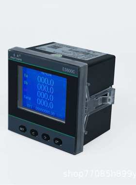东歌彩屏高精度三相电能表 ES600C 0.2S精度 1路100M高速以太网