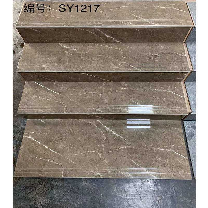 原槽通体大理石一体式梯级砖 470*1200楼梯台阶踏步瓷砖家装