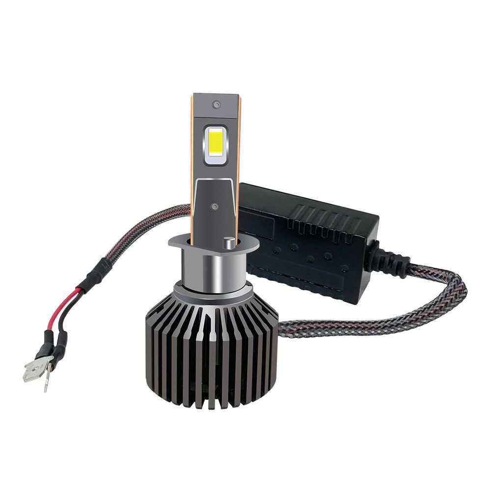 大功率120W汽车LED大灯高亮聚光led前照灯H4H7H1无损