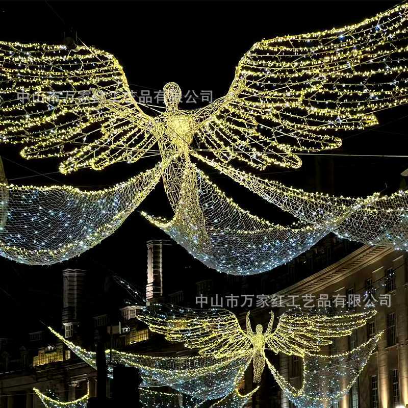 天使翅膀造型led灯户外街道商其它