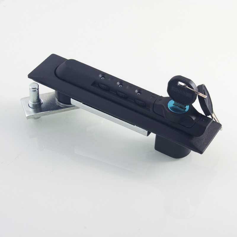 恒珠柜锁MS837-1-1黑色密码锁平面机箱锁电柜锁配电箱控制柜门锁,3C数码配件,USB灯,淘宝优惠券,粉丝福利购,淘宝优惠卷