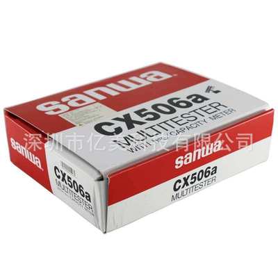 日本三和sanwa CX506a多功能型指针万用表 电容器/晶体管检测