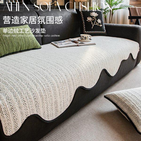 异形沙发垫冬季2024新款毛绒沙发盖布巾保暖坐垫子免打理沙发垫布,居家布艺,沙发垫,淘宝优惠券,粉丝福利购,淘宝优惠卷
