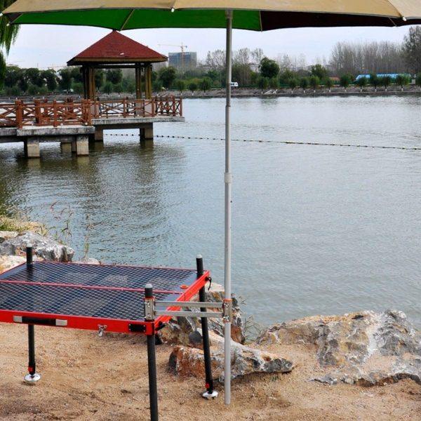 新款钓台配件加厚不锈钢伞架万向通用台钓套腿大伞架渔具钓鱼支架,户外/登山/野营/旅行用品,钓台,淘宝优惠券,粉丝福利购,淘宝优惠卷