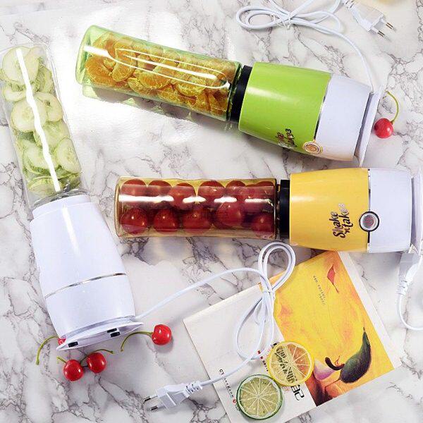 炸水果电动原汁机多功能豆浆迷你便捷式学生果汁机榨汁机家用小型