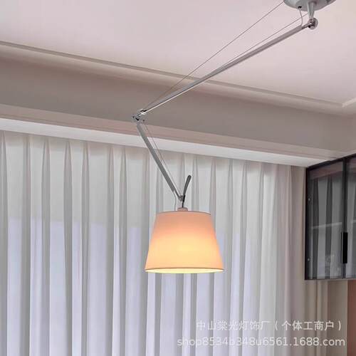 意大利artemide tolomeo可位移摇臂餐厅吊灯书房阅读北欧设计师灯