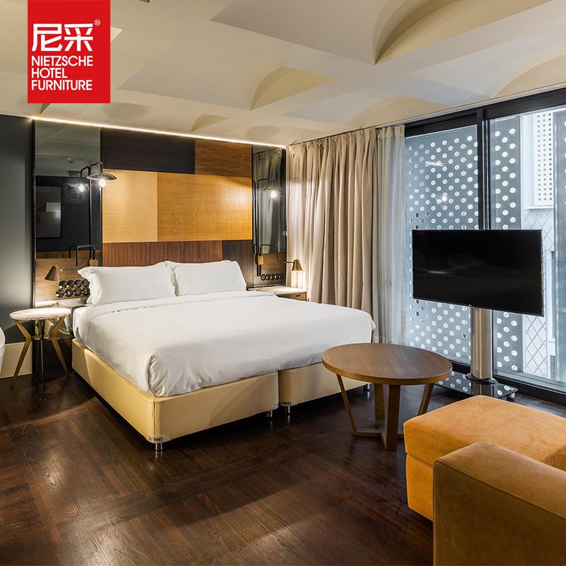 商务酒店客房大堂餐厅成套家具工程来图制造