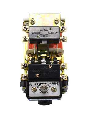 空气式时间继电器JS7-2A 延时范围0.4-60S AC110V/127V/220V/380V