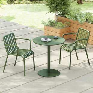 户外外摆酒吧桌椅组合餐厅奶茶店咖啡厅三件套休闲桌椅子防雨桌子