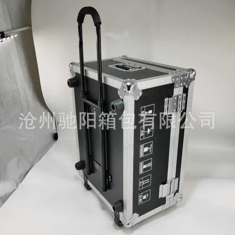 厂家制定航空铝合金拉杆箱电子加密仪器箱工具箱铝箱防护级收纳