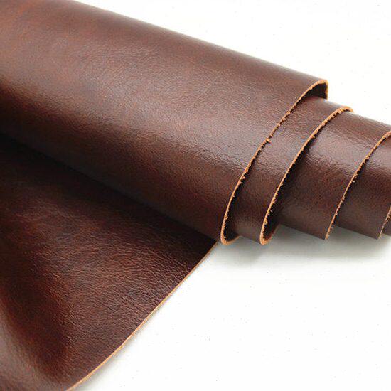 复古真皮皮床色整张头皮料双皮皮油蜡皮沙发头层牛皮棕色座椅家具