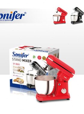 Sonifer 家用小型不锈钢5L和面机厨师机 SF-8065