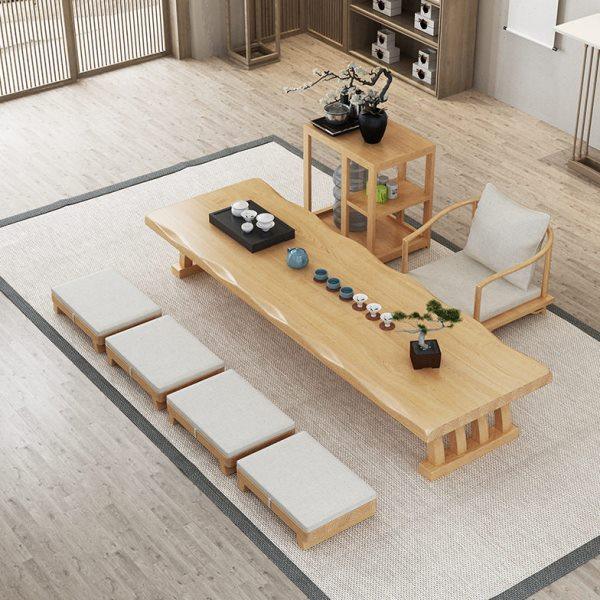 日式实木长条矮桌 客厅会客飘窗茶桌椅茶室禅意榻榻米泡茶台炕桌,商业/办公家具,茶台/茶桌,淘宝优惠券,粉丝福利购,淘宝优惠卷