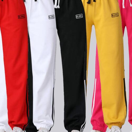 新款广场舞裤子女棉高弹松紧腰宽松运动时尚休闲体操跳曳步舞蹈裤