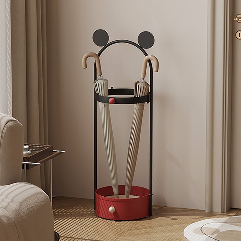 雨伞收纳架e家用门口落地创意挂伞架收纳神器高级感入户雨伞沥水