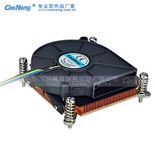 1155 1156网安服务器CPU散热器2011 1150 1151工控电脑散热片风扇