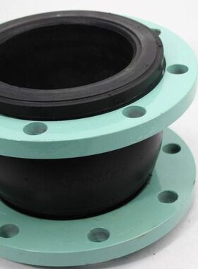 40橡胶软连接450T橡胶软接头节n50dn0膨胀 350d橡胶KX0式法兰nd