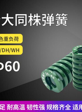 X7X8X0进口H6-T同株标矩形0X9绿色300060弹簧日大0模具弹簧新