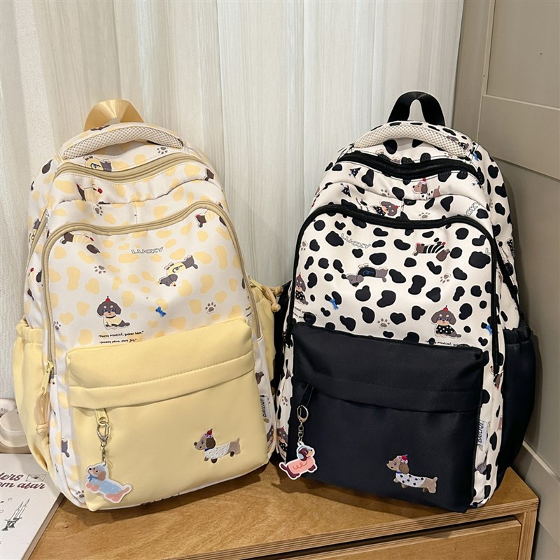 初中女生书包g小学生三到六年级大容量女孩减负护脊2025年新款背