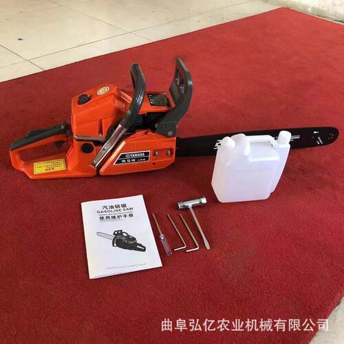 畅销户外伐木锯大功率家用多功能汽油锯山地开荒灌木修剪摩托锯