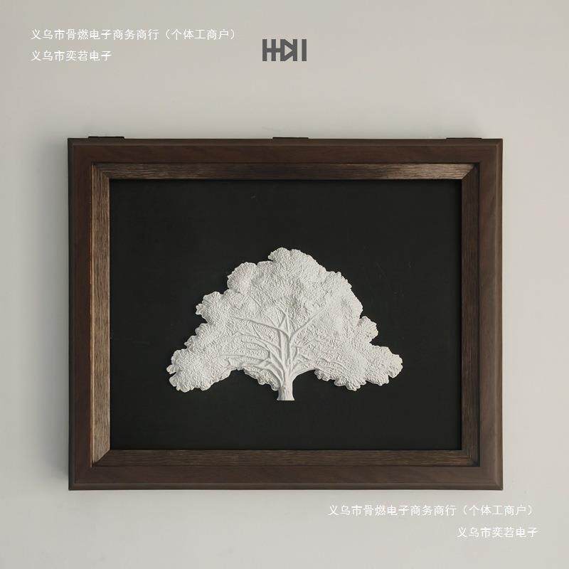 浮雕装饰画法式欧式建筑木纹立体墙面古风复古挂画雕塑客厅壁画中