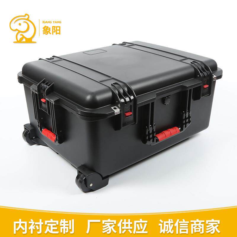 家用外出便携手提箱 黑色大号轮滑拉杆箱 手提拉杆两用箱