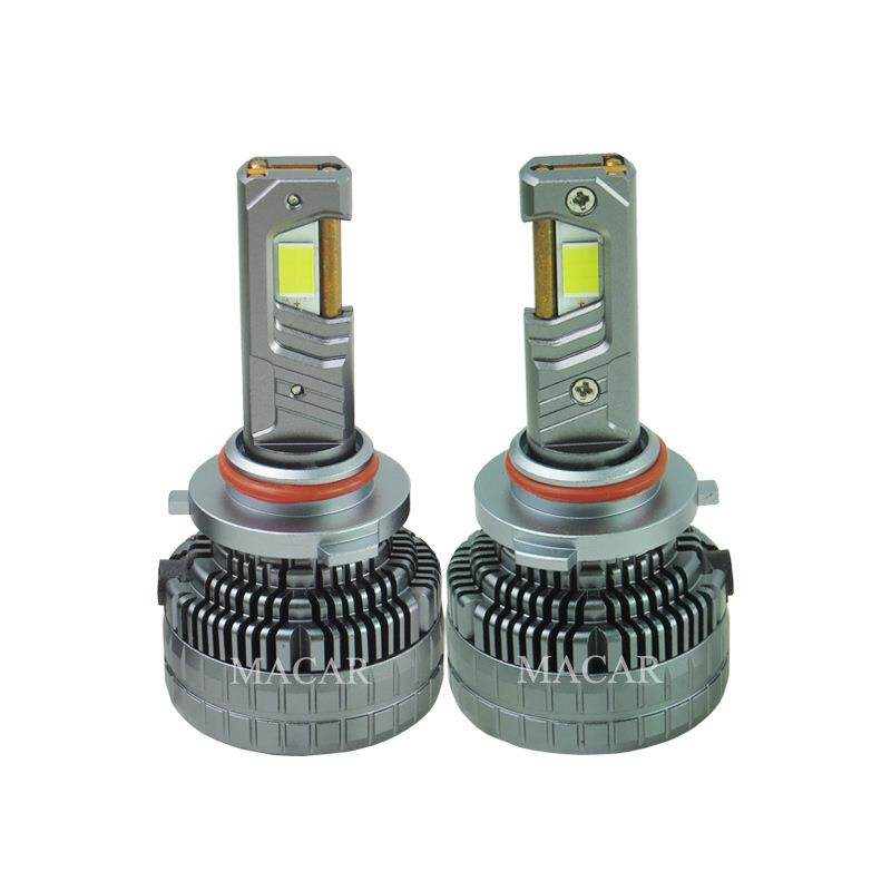 汽车LED大灯灯珠H4铜管H1H3H7 9005大功率远近光前照灯LED车灯