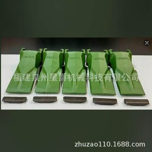 泉州挖掘机SK350斗齿土方齿岩石齿高强度耐磨齿 220-9083 V299VL