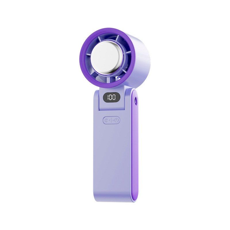 新款手持冰敷半导体制冷高速小风扇数显户外便携折叠挂脖暴力风扇,居家日用,迷你风扇,淘宝优惠券,粉丝福利购,淘宝优惠卷