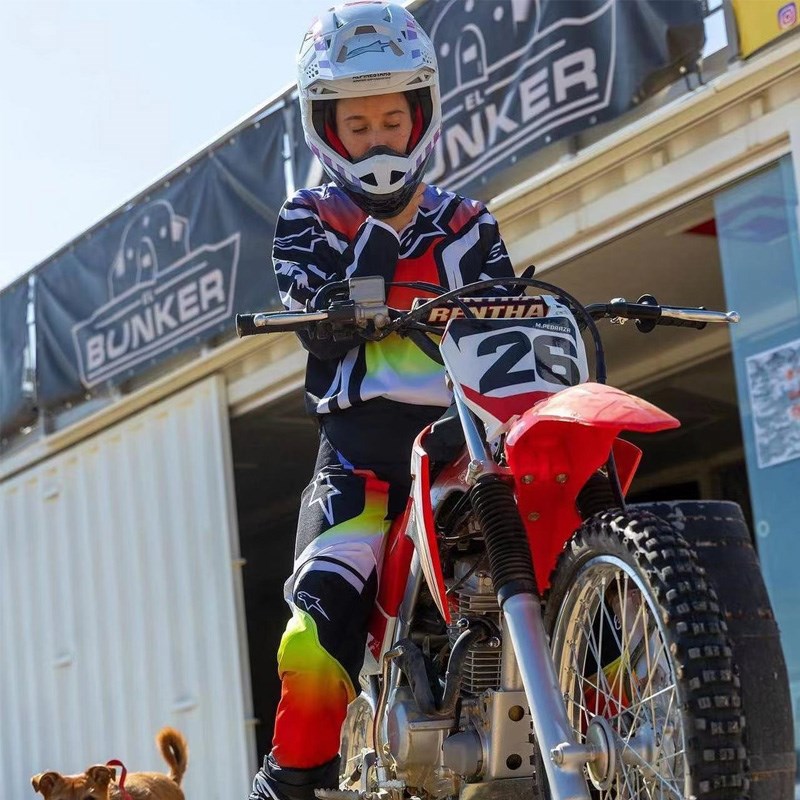 意大利a星越野摩托车骑行服套装透气林道场地车衣裤拉力赛FLUID