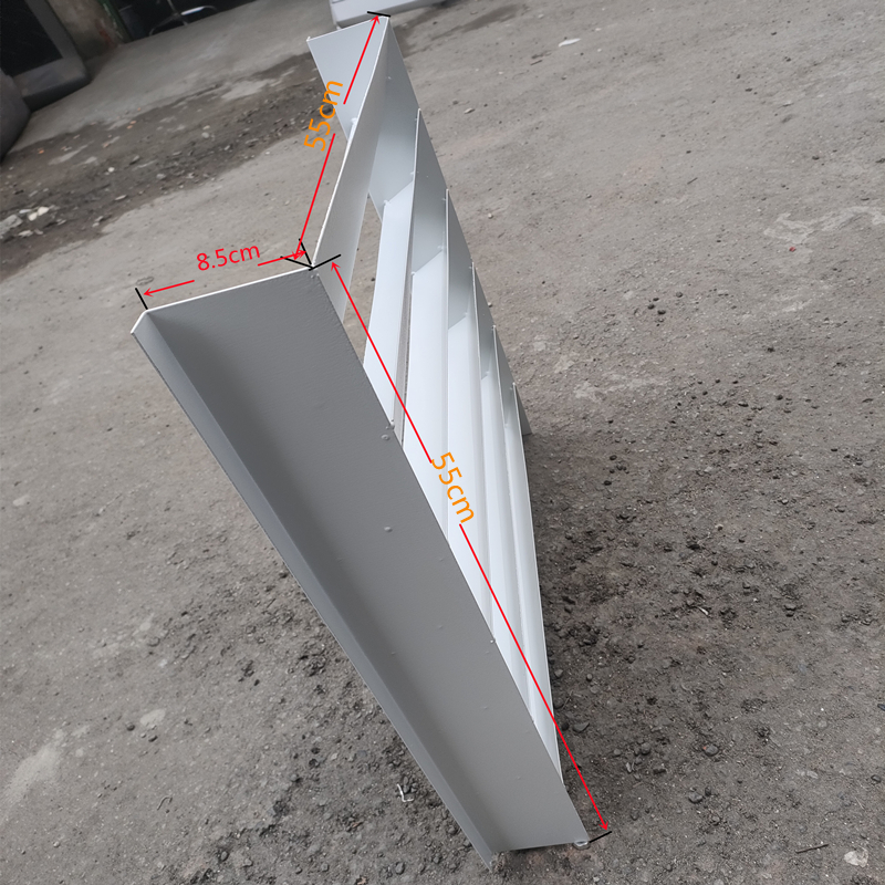 家用空调外机挡风i板导风改向防直吹散热导流百叶罩现货热卖 HC-5