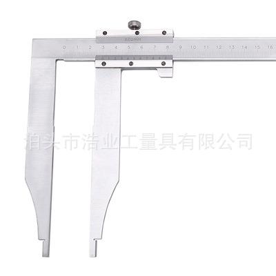 0-500x100加长爪游标卡尺0-500爪长150游标卡尺0-500x200长爪卡尺