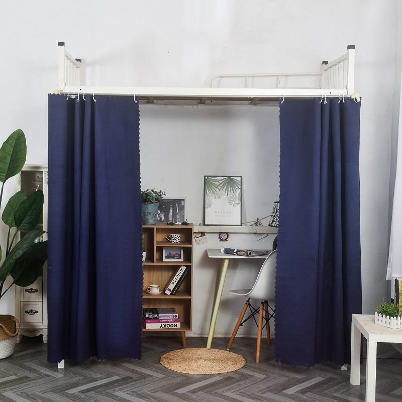 加厚加高遮光帘上铺下桌大学生床A帘桌帘隐私帘宿舍遮挡帘防风纯