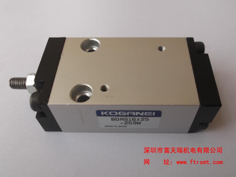 K98-M9283-0k0X  BDA16X25-259W YV100II进出板气缸 副档板气缸